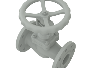 Industrial Valve 3D Model