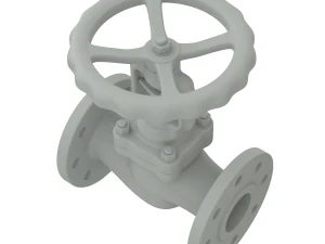 Industrial Valve 3D Model