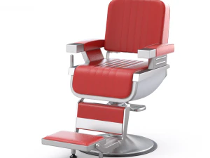 Sedia da barbiere Modello 3D