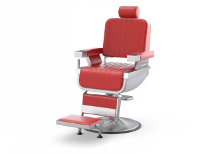 Barber Chair 3D Model