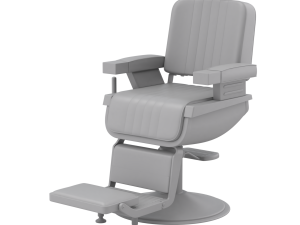 Barber Chair 3D मॉडल
