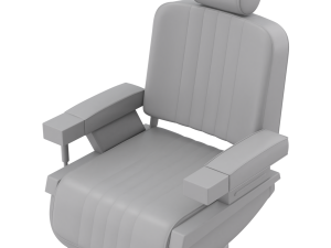 Barber Chair 3D मॉडल