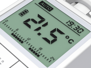 Digital Radiator Thermostatic Valve 3D Model