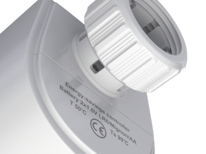 Digital Radiator Thermostatic Valve 3D Model