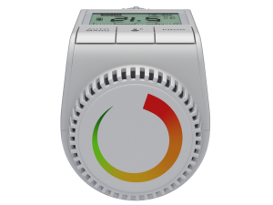 Digital Radiator Thermostatic Valve 3D Model