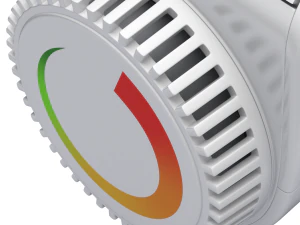 Digital Radiator Thermostatic Valve 3D Model