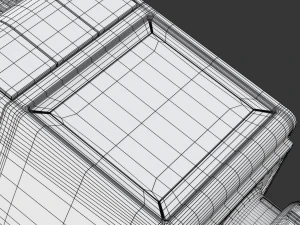 Digital Radiator Thermostatic Valve 3D Model