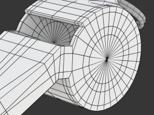 Metal Whistle 3D Model