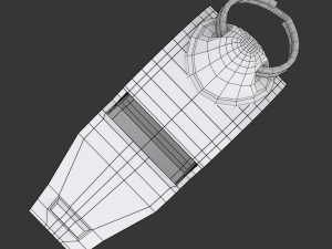 Metal Whistle Modelo 3D