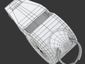Metal Whistle Modelo 3D