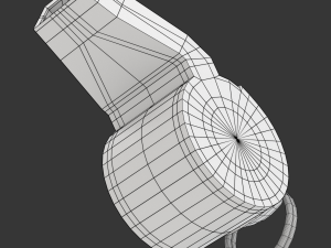 Metal Whistle Modelo 3D