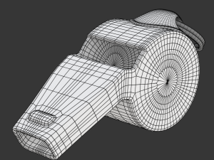 Metal Whistle Modelo 3D