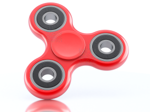 Red Fidget Spinner 3D 模型