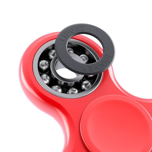 Red Fidget Spinner