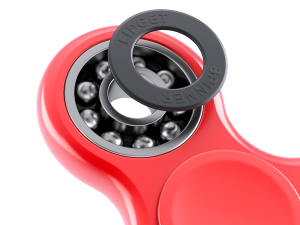 Red Fidget Spinner 3D मॉडल