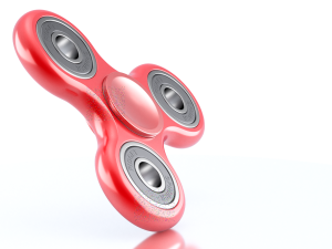 Red Fidget Spinner 3D मॉडल
