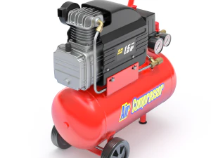 Air Compressor 3D Model