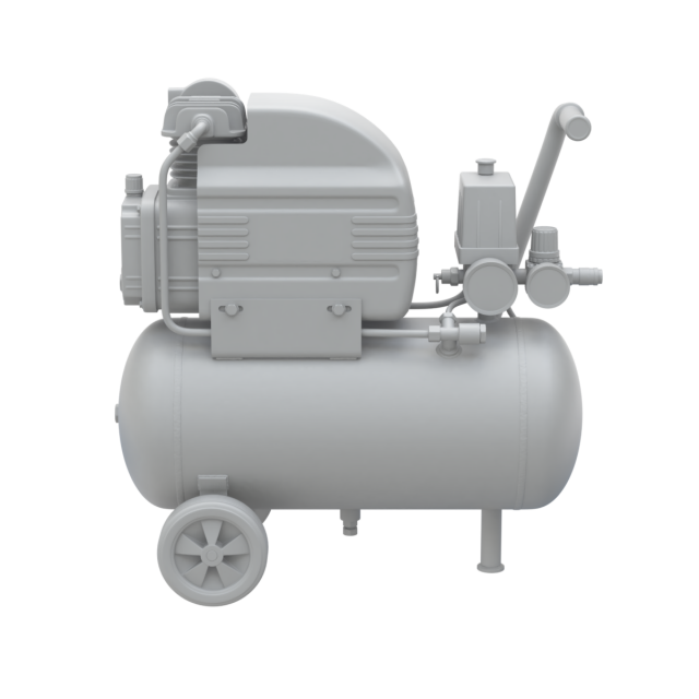 Air Compressor 3D Model in Machines 3DExport