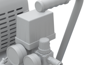 Air Compressor 3D मॉडल