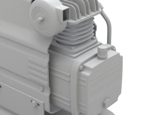 Air Compressor 3D Model