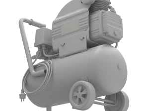 Air Compressor 3D Model