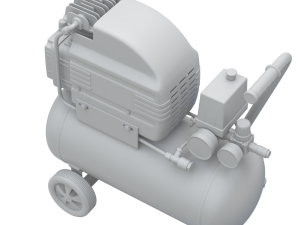 Air Compressor 3D मॉडल