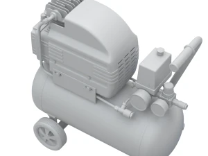 Air Compressor 3D Model