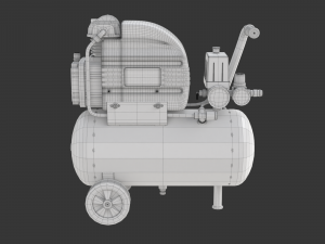 Air Compressor 3D मॉडल