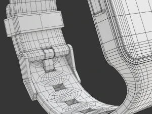 Inteligentny zegarek Model 3D