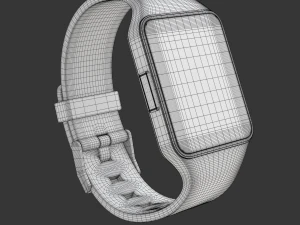 Inteligentny zegarek Model 3D