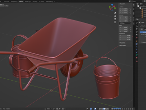 Garden Tools 3D Model