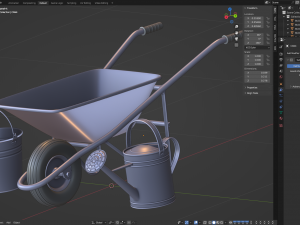 Garden Tools 3D Model