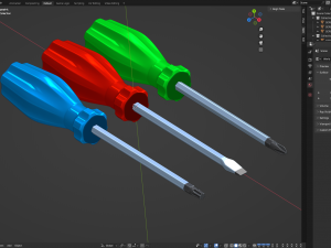 Screwdriver Set Modelo 3D