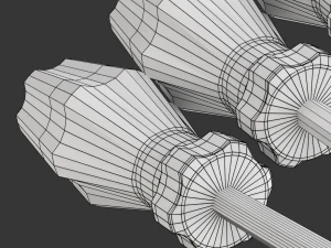 Screwdriver Set 3D Model