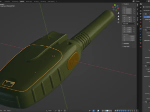 Walkie Talkie 3D Model