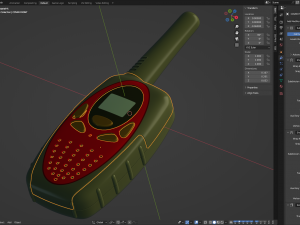 Walkie Talkie 3D-Modell