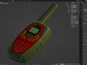 Walkie Talkie 3D Model