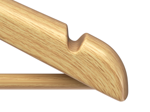 Wooden Clothes Hanger Modello 3D