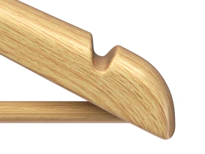 Wooden Clothes Hanger 3D Model