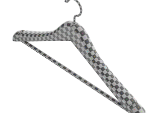 Wooden Clothes Hanger Modello 3D