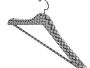 Wooden Clothes Hanger 3D Model