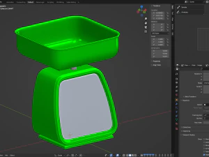 Kitchen Scale 3D Model