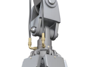 Industrial Hydromechanical Claw 3D Модель