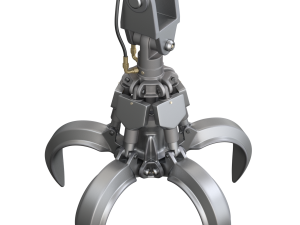 Industrial Hydromechanical Claw 3D Модель