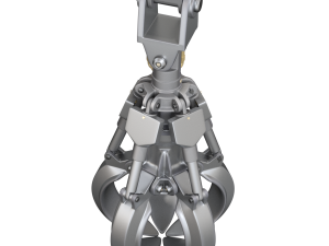 Industrial Hydromechanical Claw 3D Модель