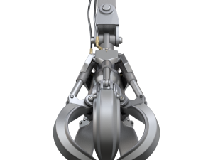 Industrial Hydromechanical Claw 3D Модель