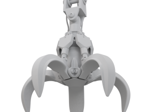 Industrial Hydromechanical Claw 3D Модель