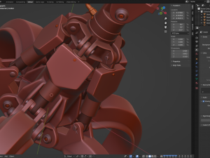 Industrial Hydromechanical Claw 3D Модель