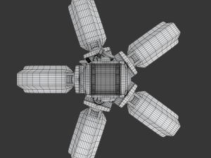 Industrial Hydromechanical Claw 3D Модель