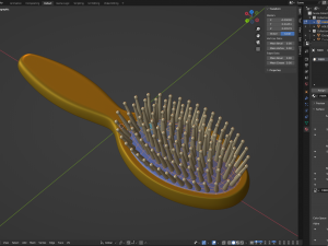 Hairbrush 3D Model